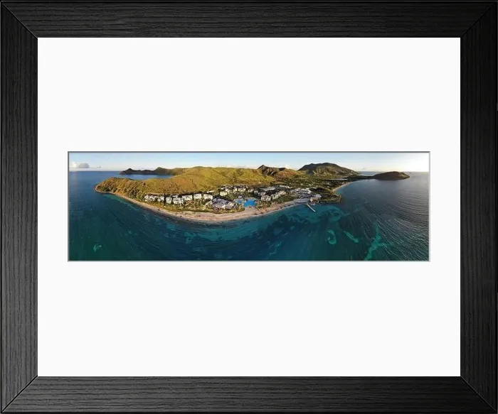 Framed Print : ST KITTS, ST KITTS AND NEVIS -24 NOV 2019- Aerial view of the Park Hyatt St Kitts Framed Print : ST KITTS, ST KITTS AND NEVIS -24 NOV 2019- Aerial view of the Park Hyatt St Kitts