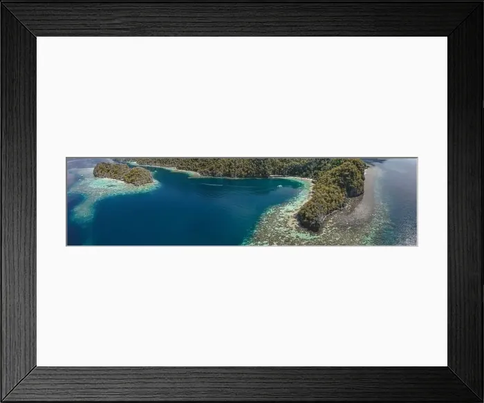 Framed Print : Aerial view of Coron island in Palawan, Philippines Framed Print : Aerial view of Coron island in Palawan, Philippines