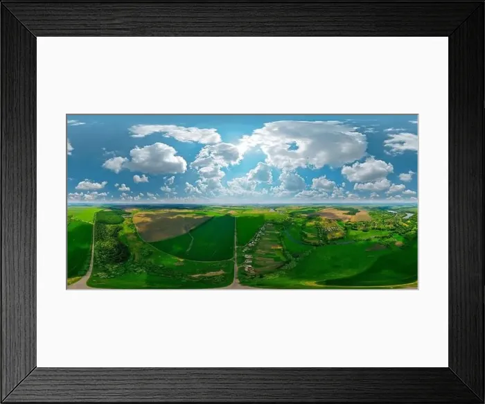Framed Print : Beautiful nature. Many white soft clouds in the blue sky Framed Print : Beautiful nature. Many white soft clouds in the blue sky