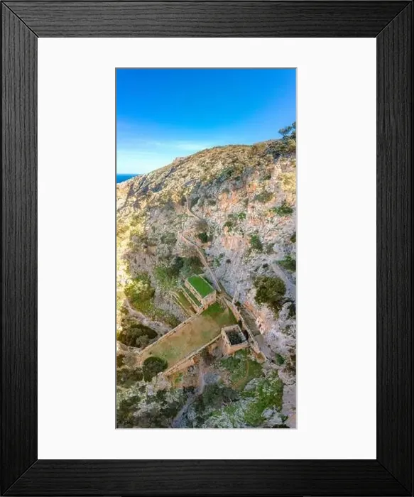 Framed Print : The Katholiko Monastery (church of St John the Hermit), near Gouverneto Monastery, Chania Crete Framed Print : The Katholiko Monastery (church of St John the Hermit), near Gouverneto Monastery, Chania Crete