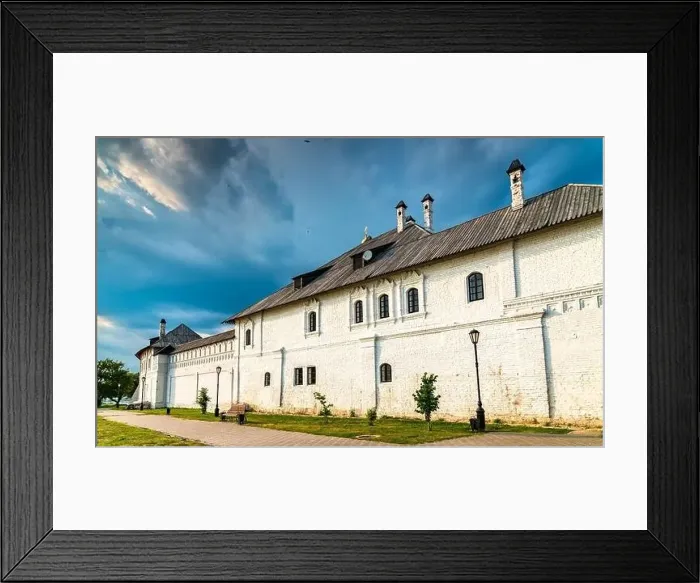 Framed Print : The Assumption Monastery in the town-island of Sviyazhsk in Russia Framed Print : The Assumption Monastery in the town-island of Sviyazhsk in Russia