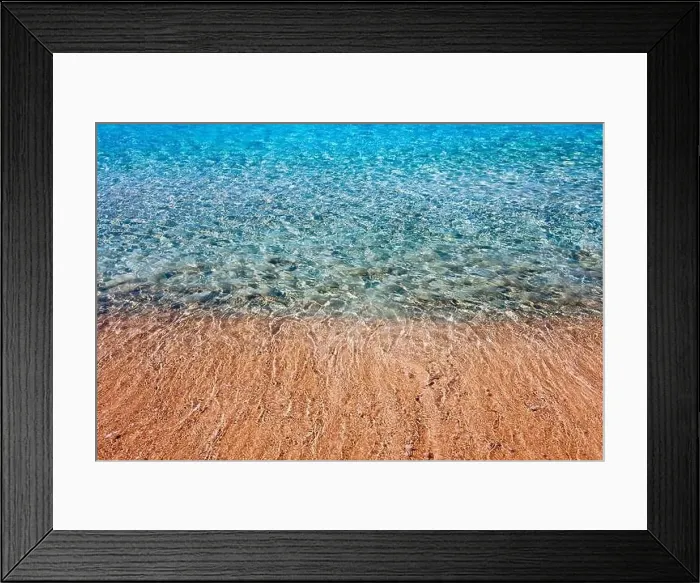 Framed Print : Beautiful turquoise beach Falasarna (Falassarna) in Crete Framed Print : Beautiful turquoise beach Falasarna (Falassarna) in Crete
