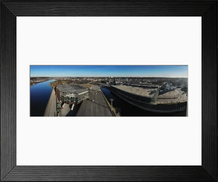 Framed Print : Aerial view of Zalgiris arena sport center in Kaunas Lithuania Framed Print : Aerial view of Zalgiris arena sport center in Kaunas Lithuania