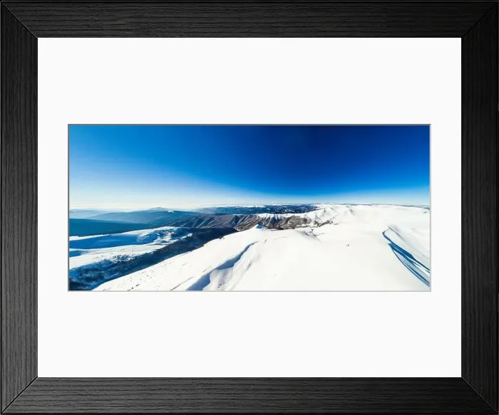 Framed Print : Aerial view of wonderful wavy ridges Framed Print : Aerial view of wonderful wavy ridges