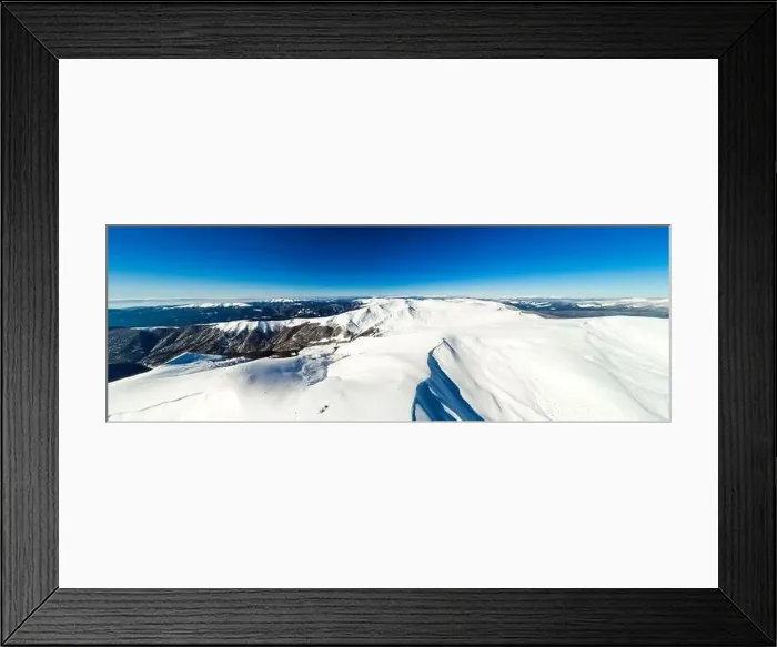 Framed Print : Aerial view of wonderful wavy ridges Framed Print : Aerial view of wonderful wavy ridges