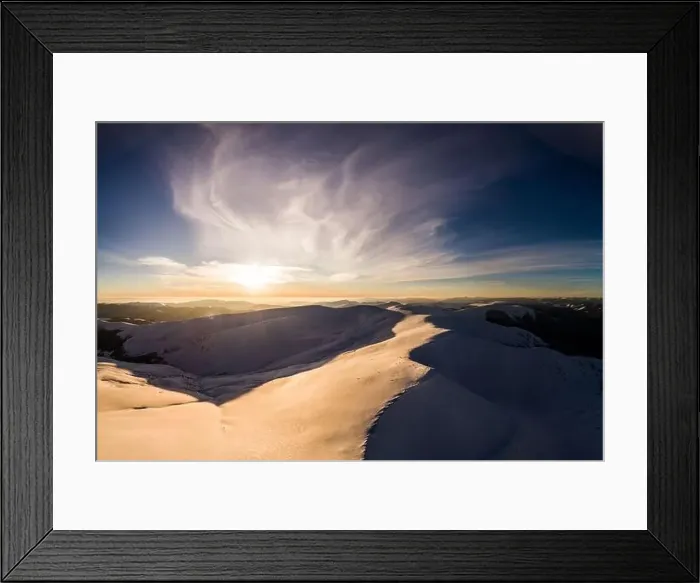 Framed Print : Majestic snowy hills located in the mountains on a sunny winter day with blue sky at a ski resort in Europe Framed Print : Majestic snowy hills located in the mountains on a sunny winter day with blue sky at a ski resort in Europe