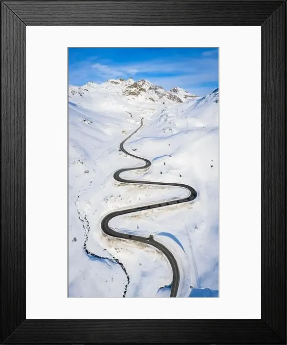 Framed Print : Aerial view of Julier Pass, Albula, Engadine, Canton of Graubunden, Switzerland, Southern Europe Framed Print : Aerial view of Julier Pass, Albula, Engadine, Canton of Graubunden, Switzerland, Southern Europe