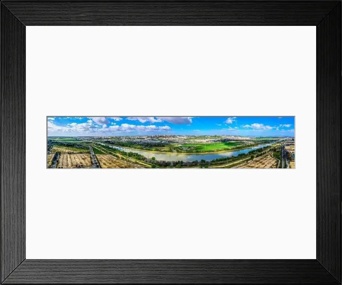 Framed Print : Sevilla city. Beautiful Aerial Panorama Shot. Centre and its landmarks, , Spain, Seville Framed Print : Sevilla city. Beautiful Aerial Panorama Shot. Centre and its landmarks, , Spain, Seville