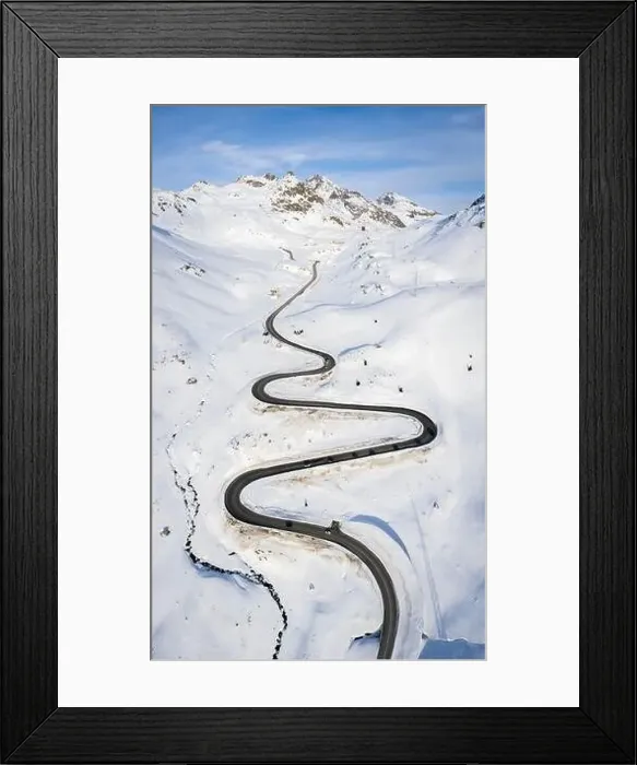 Framed Print : Aerial view of Julier Pass, Albula, Engadine, Canton of Graubunden, Switzerland, Southern Europe Framed Print : Aerial view of Julier Pass, Albula, Engadine, Canton of Graubunden, Switzerland, Southern Europe