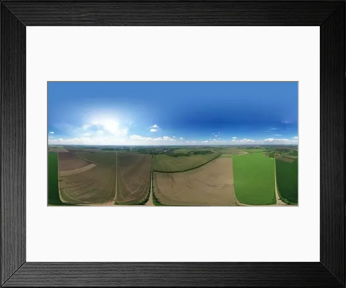Framed Print : Roads in the field and meadows Framed Print : Roads in the field and meadows
