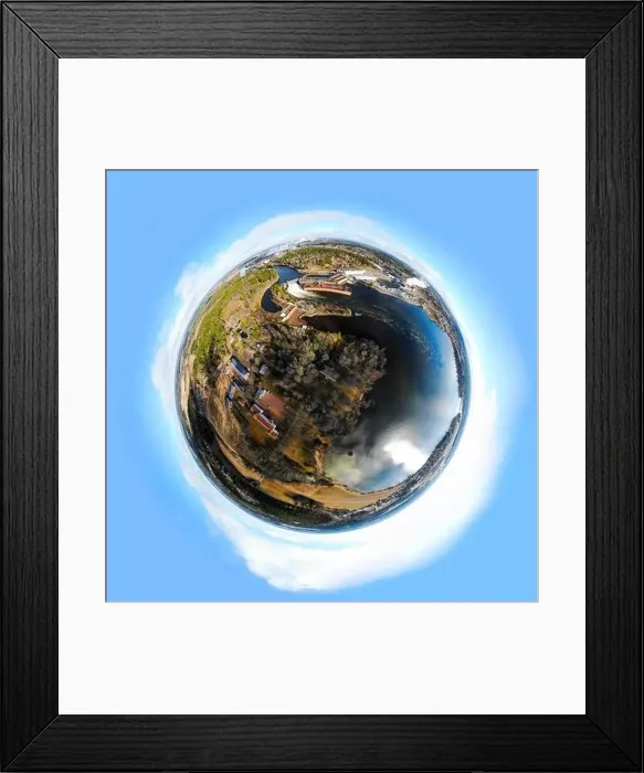 Framed Print : A three dimensional panoramic view of hydroelectric power generation plant Framed Print : A three dimensional panoramic view of hydroelectric power generation plant