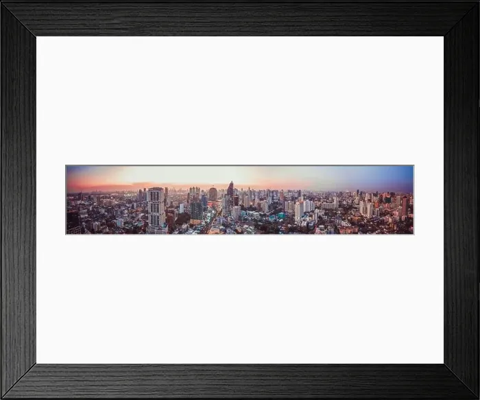 Framed Print : Bangkok Aerial view, above Sukhumvit and Thonglor district in Thailand Framed Print : Bangkok Aerial view, above Sukhumvit and Thonglor district in Thailand