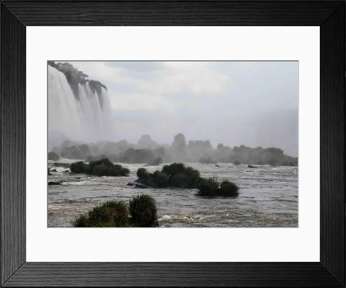 Framed Print : Iguazu falls Framed Print : Iguazu falls