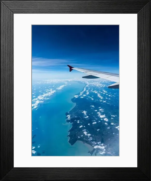 Framed Print : Aerioal view of the Phuket island, Thailand, Asia Framed Print : Aerioal view of the Phuket island, Thailand, Asia