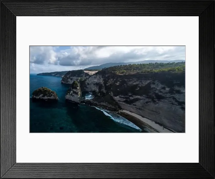 Framed Print : Beautiful view of Atuh Beach in Nusa Penida Island Bali Indonesia Framed Print : Beautiful view of Atuh Beach in Nusa Penida Island Bali Indonesia