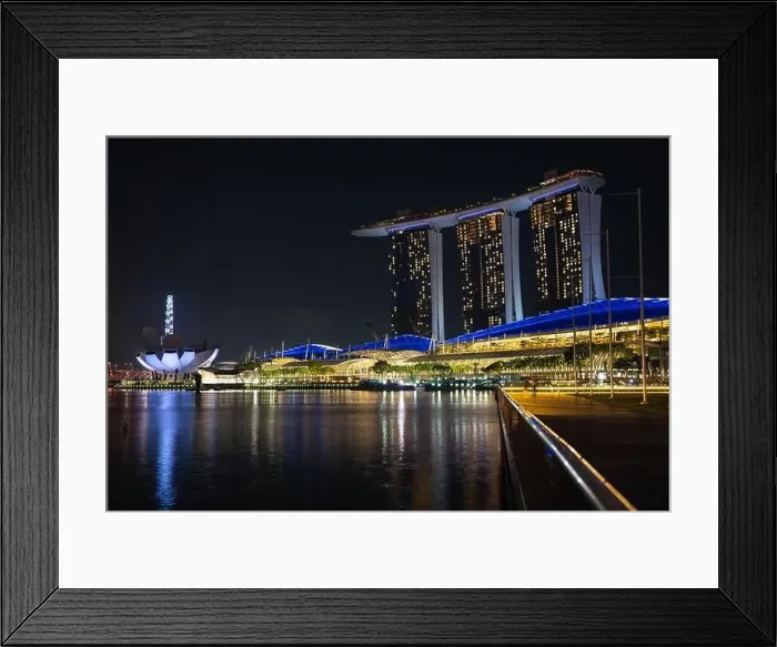 Framed Print : Singapore City Sept 2018 Aerial view of Singapore skyline Framed Print : Singapore City Sept 2018 Aerial view of Singapore skyline