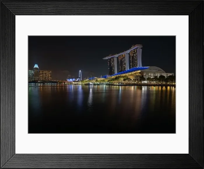 Framed Print : Singapore City Sept 2018 Aerial view of Singapore skyline Framed Print : Singapore City Sept 2018 Aerial view of Singapore skyline