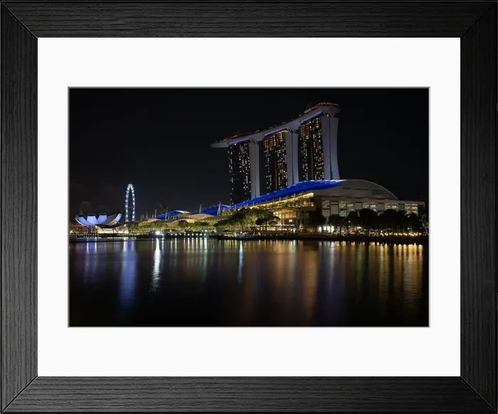Framed Print : Singapore City Sept 2018 Aerial view of Singapore skyline Framed Print : Singapore City Sept 2018 Aerial view of Singapore skyline