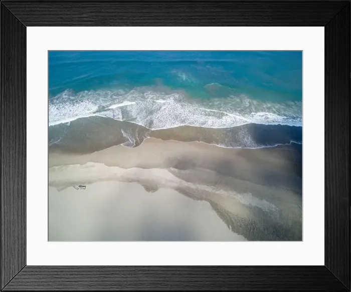Framed Print : Absolutely empty Petitenget Beach (Pantai Petitenget) closed for quarantine for COVID-19 Framed Print : Absolutely empty Petitenget Beach (Pantai Petitenget) closed for quarantine for COVID-19