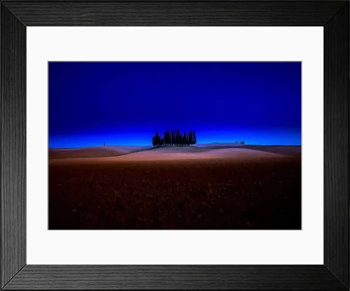 Framed Print : beautiful panorama of sunset in the Tuscany Hills Framed Print : beautiful panorama of sunset in the Tuscany Hills