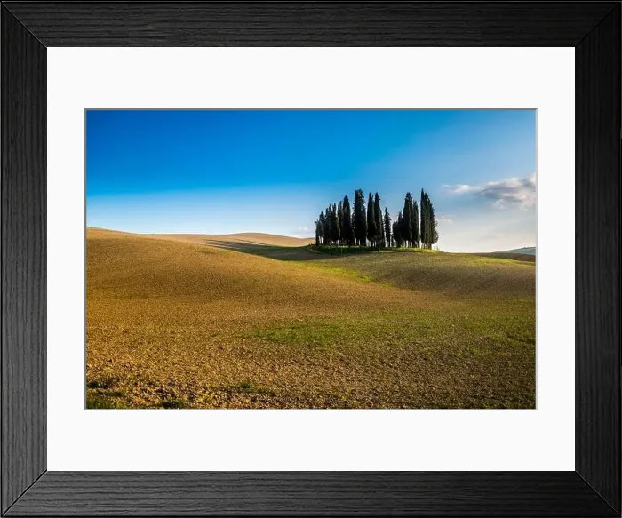 Framed Print : beautiful panorama of sunset in the Tuscany Hills Framed Print : beautiful panorama of sunset in the Tuscany Hills