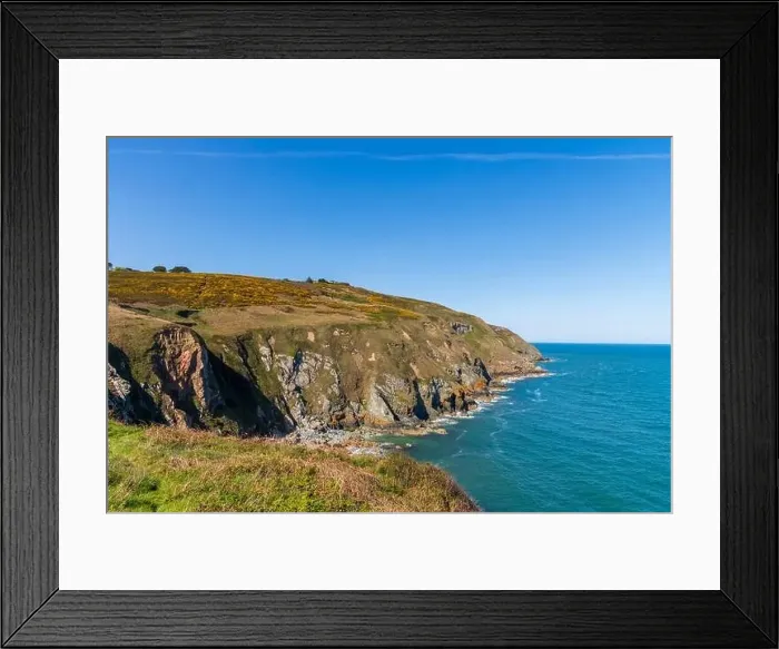 Framed Print : Aerial view of Baily Lighthouse, Howth North Dublin Framed Print : Aerial view of Baily Lighthouse, Howth North Dublin
