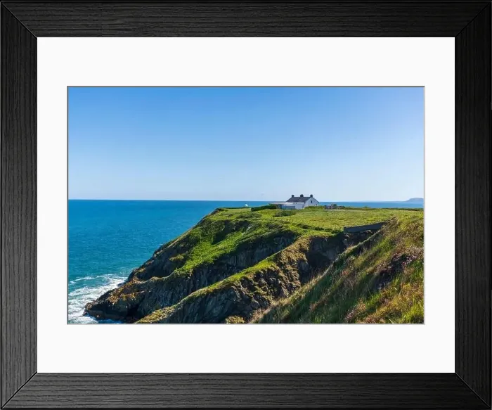 Framed Print : Aerial view of Baily Lighthouse, Howth North Dublin Framed Print : Aerial view of Baily Lighthouse, Howth North Dublin