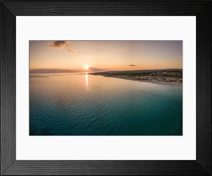 Framed Print : Puglia, Taranto coastline, view from a drone Framed Print : Puglia, Taranto coastline, view from a drone