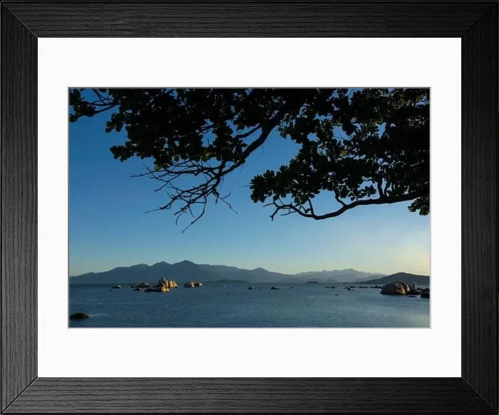 Framed Print : late afternoon at Itaguaçu beach, Florianópolis, Santa Catarina, Brazil Framed Print : late afternoon at Itaguaçu beach, Florianópolis, Santa Catarina, Brazil