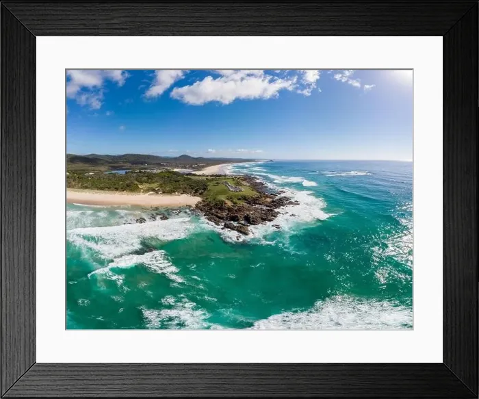 Framed Print : Hastings Point Framed Print : Hastings Point