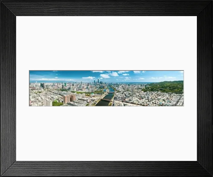 Framed Print : Aerial view of love river and kaohsiung city. Taiwan Framed Print : Aerial view of love river and kaohsiung city. Taiwan