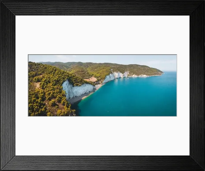 Framed Print : Aerial Pano of Vignanotica, Puglia (Italy) shot on my Mavic 2 Framed Print : Aerial Pano of Vignanotica, Puglia (Italy) shot on my Mavic 2