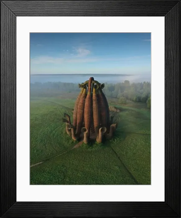 Framed Print : Russia, Nikola-Lenivets - 13 August 2019 Framed Print : Russia, Nikola-Lenivets - 13 August 2019
