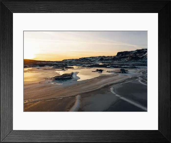 Framed Print : Aerial drone top view glacier iceland Sólheimajökull, Melting Ice, Climate Change and Global Warming Concept Framed Print : Aerial drone top view glacier iceland Sólheimajökull, Melting Ice, Climate Change and Global Warming Concept