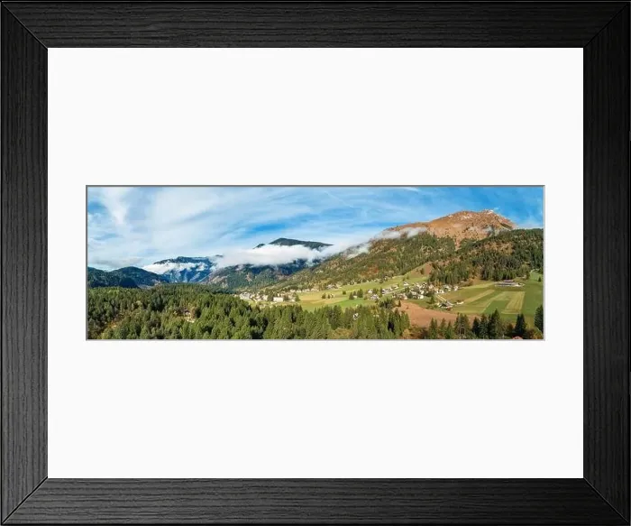 Framed Print : Dolomites natural landcape in North Italy Framed Print : Dolomites natural landcape in North Italy