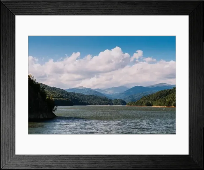 Framed Print : Dam lake Vidraru in Romania Framed Print : Dam lake Vidraru in Romania