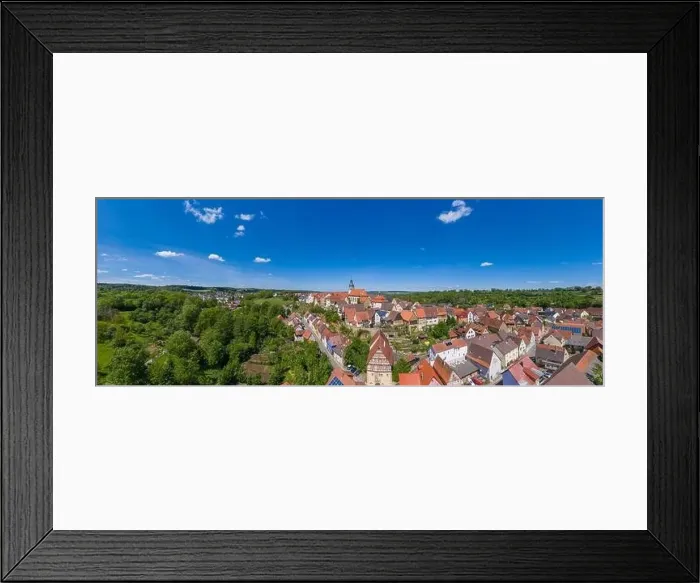 Framed Print : Aerial drone view, city view, Gochsheim, Baden-Wurttemberg, Germany, Europe Framed Print : Aerial drone view, city view, Gochsheim, Baden-Wurttemberg, Germany, Europe