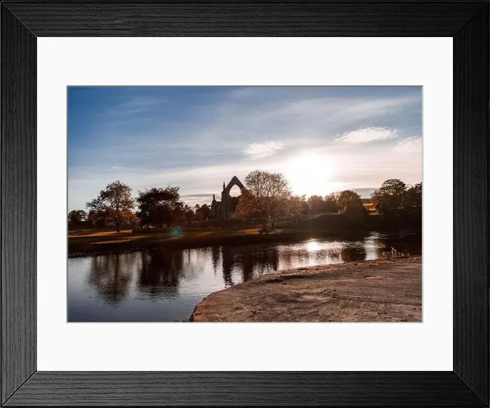 Framed Print : Bolton Abbey in Wharfedale, North Yorkshire Framed Print : Bolton Abbey in Wharfedale, North Yorkshire
