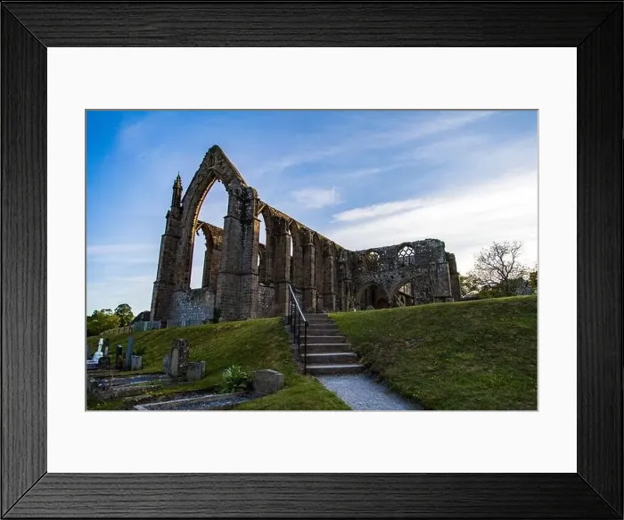 Framed Print : Bolton Abbey in Wharfedale, North Yorkshire Framed Print : Bolton Abbey in Wharfedale, North Yorkshire