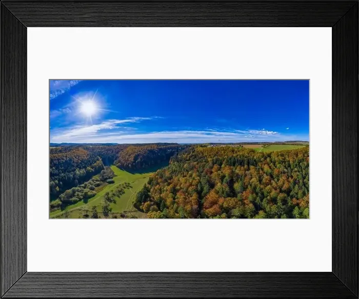 Framed Print : Inspirational aerial landscape Framed Print : Inspirational aerial landscape