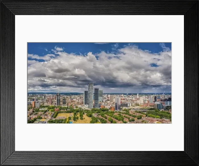 Framed Print : Deansgate Square Manchester England Framed Print : Deansgate Square Manchester England