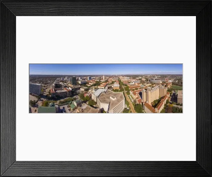 Framed Print : University of Texas at Austin panorama aerial view including UT Tower and Main Building in campus, Austin, Texas, USA Framed Print : University of Texas at Austin panorama aerial view including UT Tower and Main Building in campus, Austin, Texas, USA