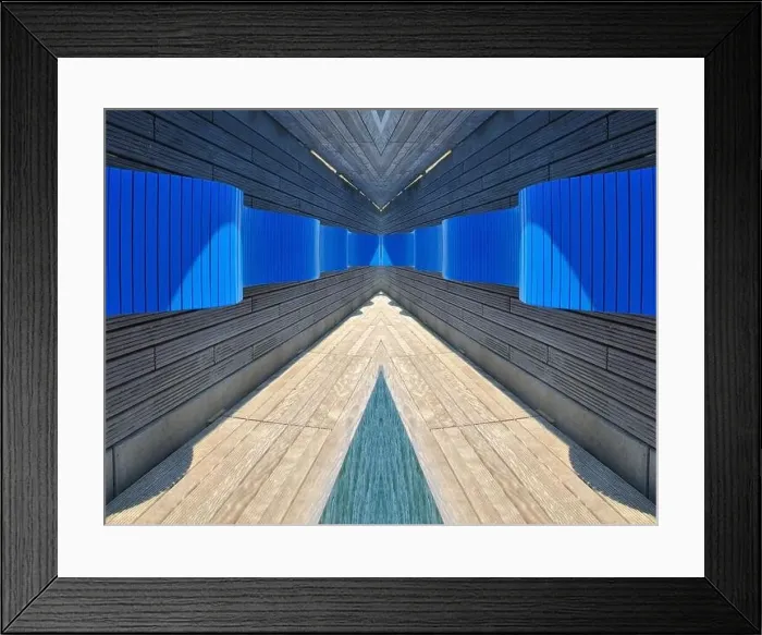 Framed Print : Abstract mirrored Framed Print : Abstract mirrored