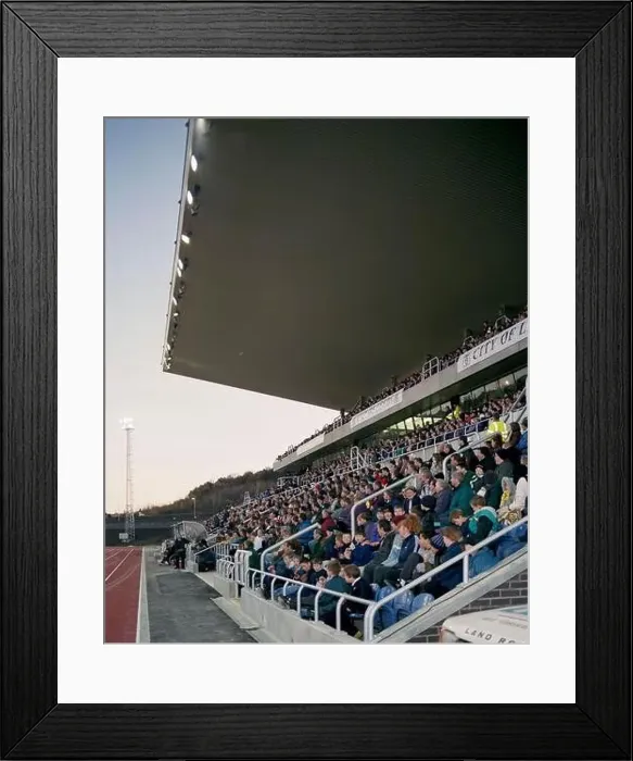 Framed Print : Rugby league game, Hunslet RLFC, at the opening of South Leeds stadium, west Yorkshire, northern England, UK Framed Print : Rugby league game, Hunslet RLFC, at the opening of South Leeds stadium, west Yorkshire, northern England, UK