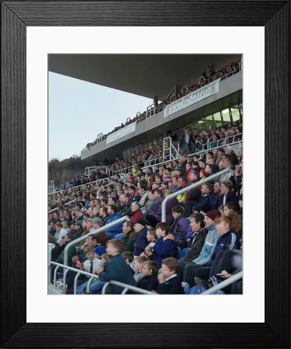 Framed Print : Rugby league game, Hunslet RLFC, at the opening of South Leeds stadium, west Yorkshire, northern England, UK Framed Print : Rugby league game, Hunslet RLFC, at the opening of South Leeds stadium, west Yorkshire, northern England, UK