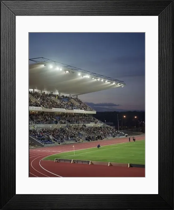 Framed Print : Rugby league game, Hunslet RLFC, at the opening of South Leeds stadium, west Yorkshire, northern England, UK Framed Print : Rugby league game, Hunslet RLFC, at the opening of South Leeds stadium, west Yorkshire, northern England, UK
