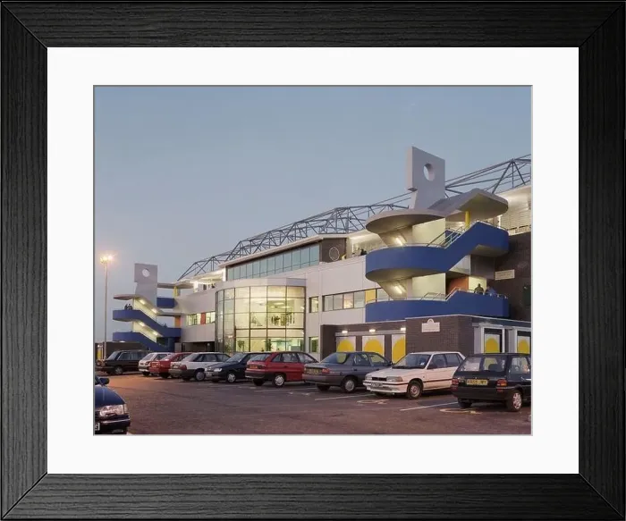 Framed Print : Rugby league game, Hunslet RLFC, at the opening of South Leeds stadium, west Yorkshire, northern England, UK Framed Print : Rugby league game, Hunslet RLFC, at the opening of South Leeds stadium, west Yorkshire, northern England, UK