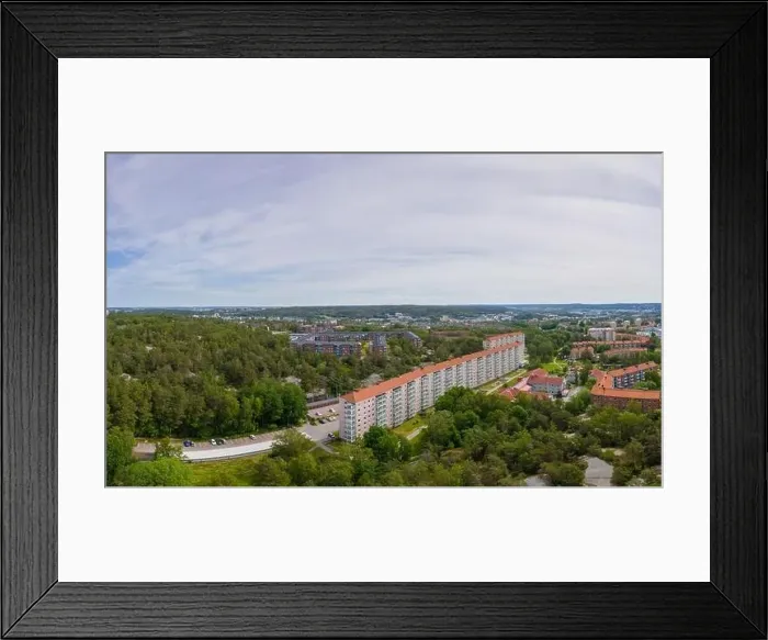 Framed Print : Panorama of ruddalen a part of Gothenburg in Sweden Framed Print : Panorama of ruddalen a part of Gothenburg in Sweden