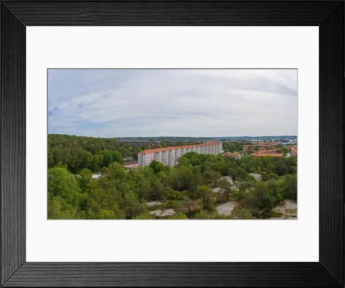 Framed Print : Panorama of ruddalen a part of Gothenburg in Sweden Framed Print : Panorama of ruddalen a part of Gothenburg in Sweden