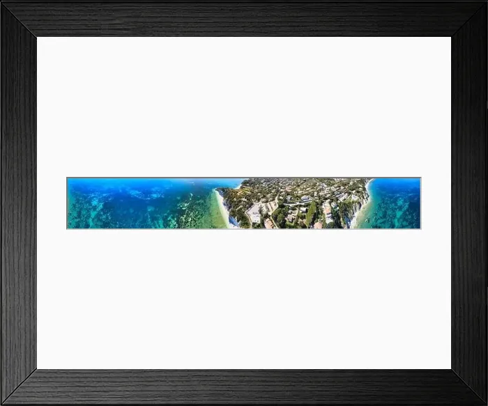 Framed Print : Elba Island, Italy. Amazing downward aerial view from drone of Capo Bianco and Padulella Beach near Portoferraio Framed Print : Elba Island, Italy. Amazing downward aerial view from drone of Capo Bianco and Padulella Beach near Portoferraio